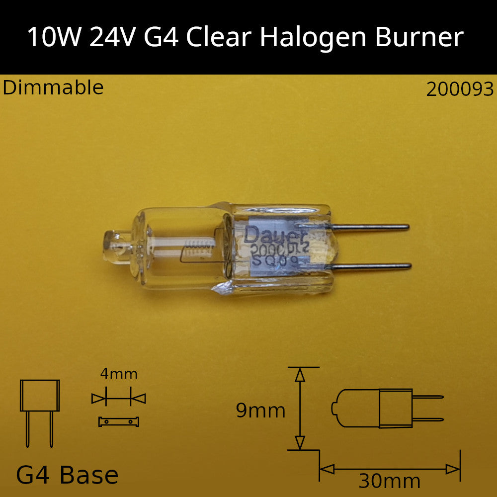 Halogen G4 Low Voltage Burner