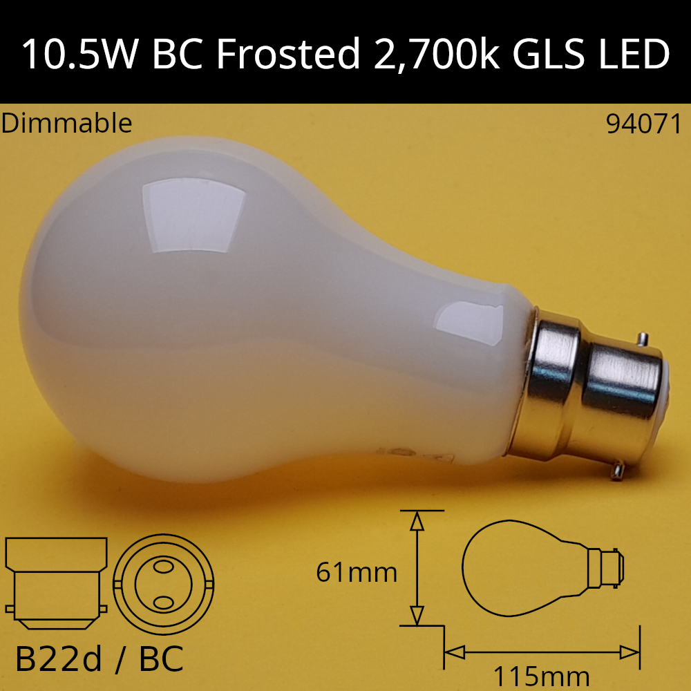 LED Filament Frosted GLS