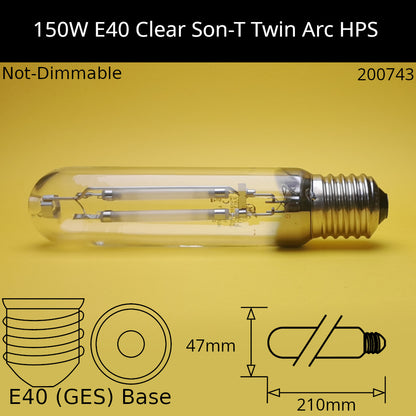 High Pressure Sodium Tubular (HPS / SON-T)