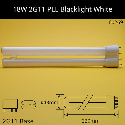 2G11 (4 pin) / 18W