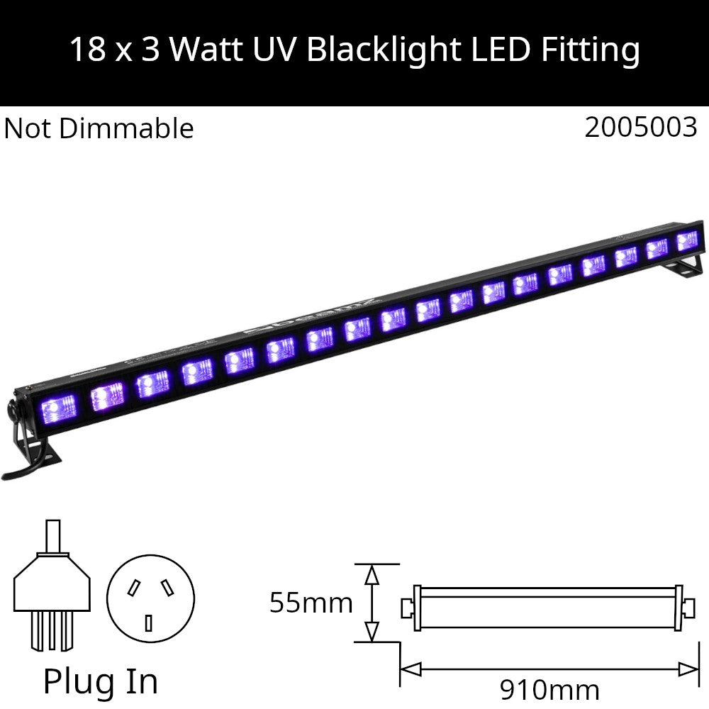 Blacklight LED Fittings