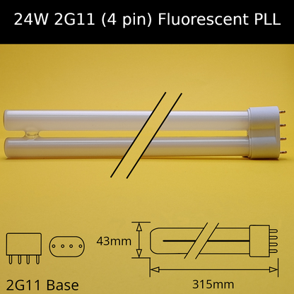 24W 2G11 (4 pin) Fluorescent PLL