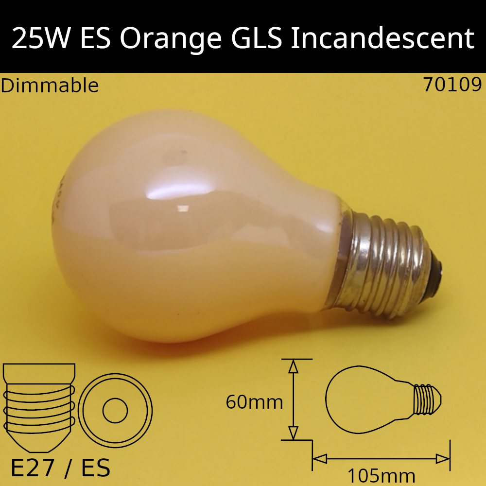 Coloured GLS Incandescent