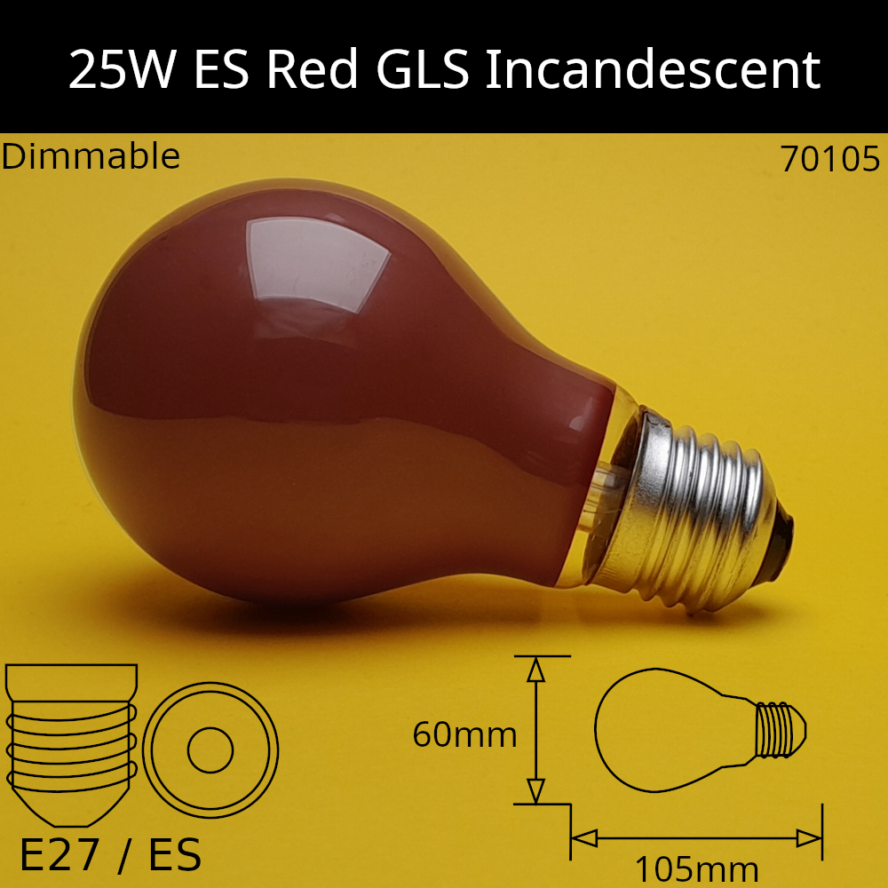 Coloured GLS Incandescent