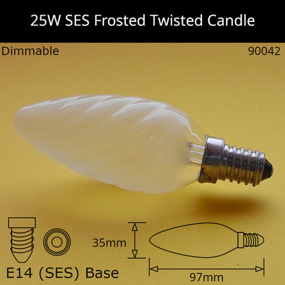 Frosted Candle