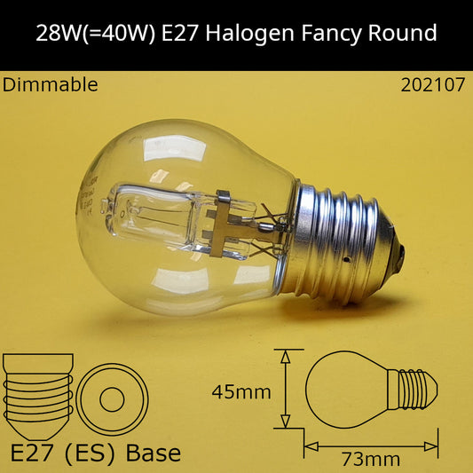 E27 (ES) / Clear / 30w (=40w)