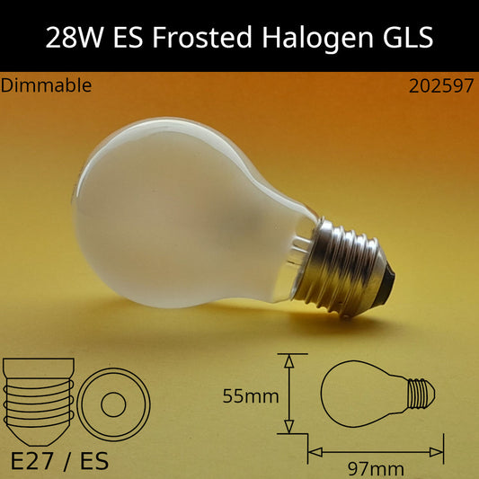 E27 (ES) / Frosted / 28w (=40w)