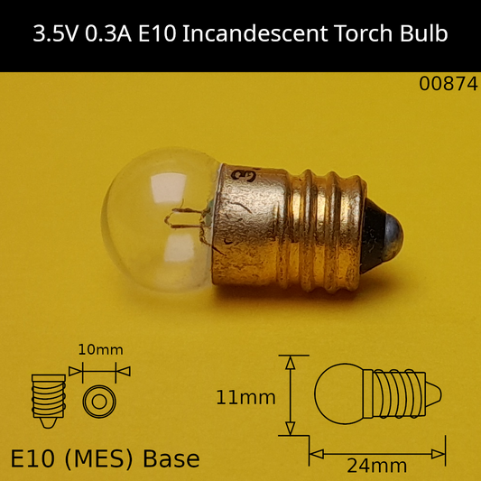 E10 (MES) / 3.5V / 1W - 0.3A