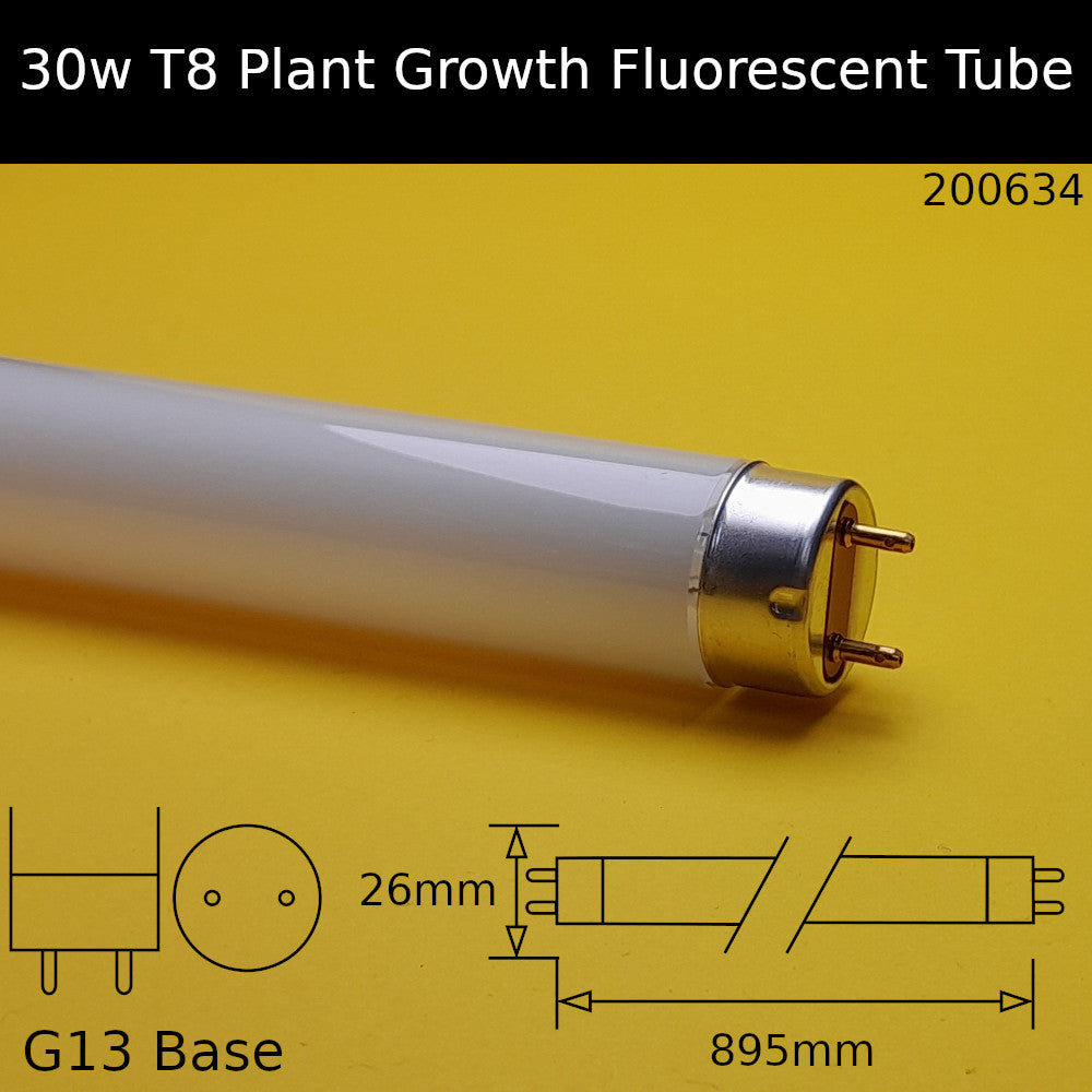 30W T8 Plant Growth Fluorescent Tube