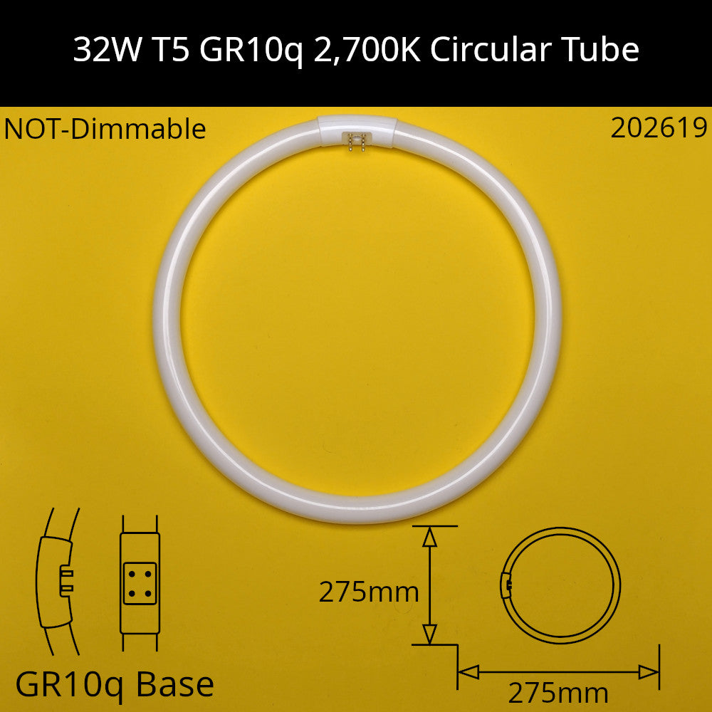 T5 Fluorescent Circular Tube