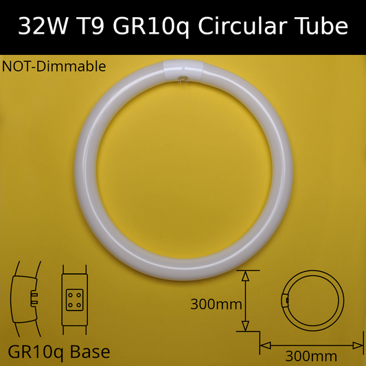 32W T9 GR10q Circular Tube