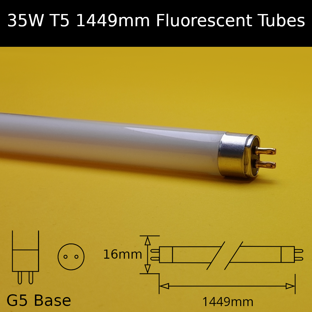 35W T5 1449mm Fluorescent Tubes