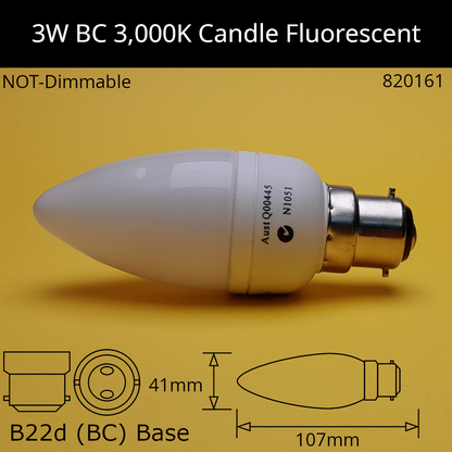 Fluorescent Candles