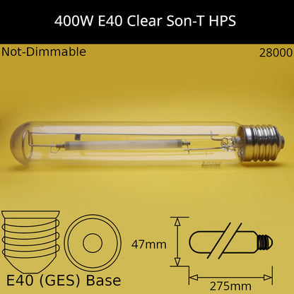 High Pressure Sodium Tubular (HPS / SON-T)