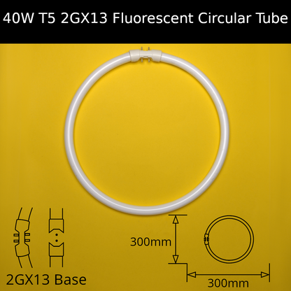 40W T5 2GX13 Fluorescent Circular Tube