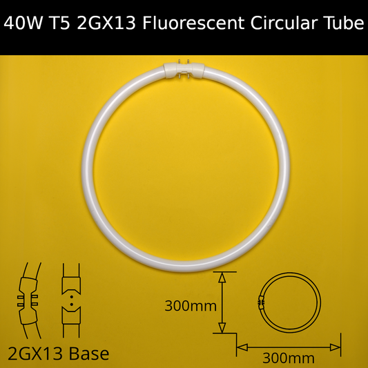 40W T5 2GX13 Fluorescent Circular Tube