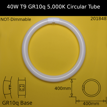 40W T9 GR10q Circular Tube