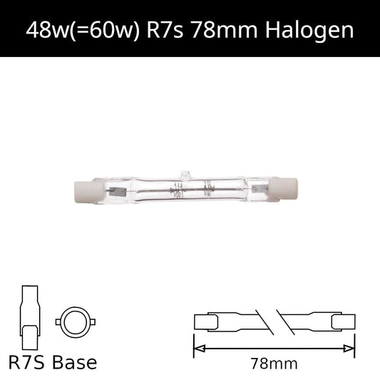 78mm / 48W (=60W) - 2000hrs / No Discount Available