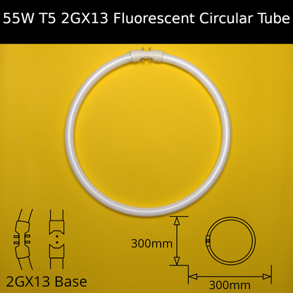 55W T5 2GX13 Fluorescent Circular Tube