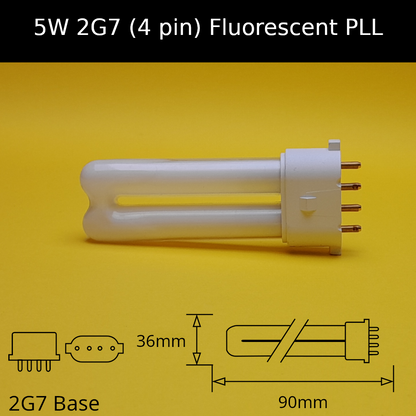 5W 2G7 (4 pin) Fluorescent PLL