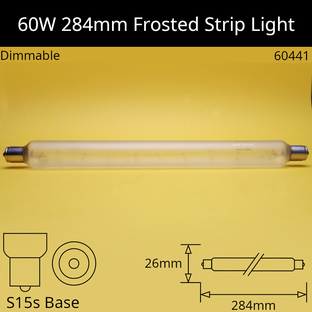 284mm / 60W