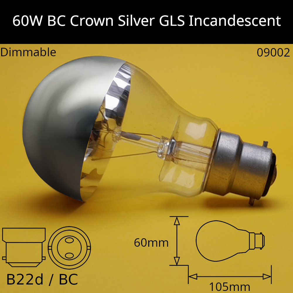 Incandescent Crown Silver