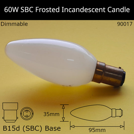 B15D (SBC) / 60W / No Discount Available
