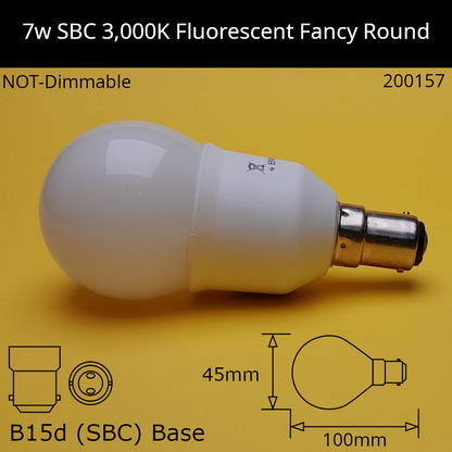 Fluorescent Fancy Rounds