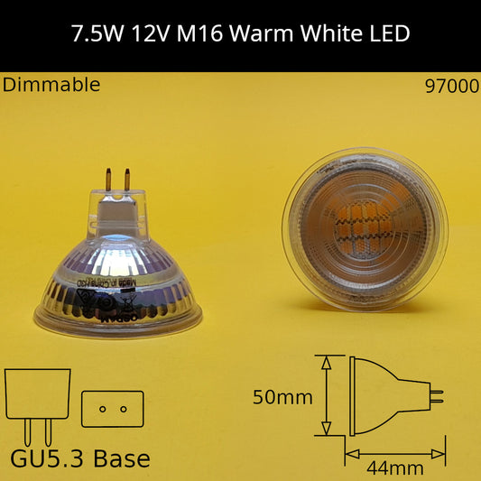 3000K - Warm White - 830 / 7.5W - 700lm - Dimmable / 36