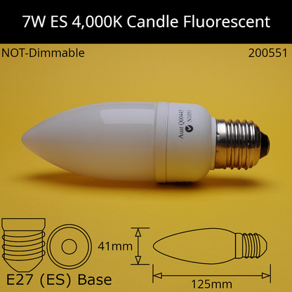 Fluorescent Candles