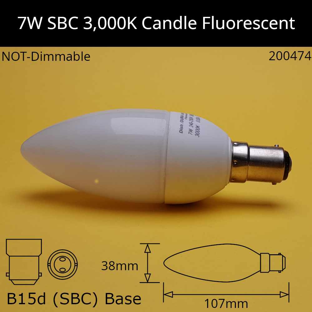Fluorescent Candles