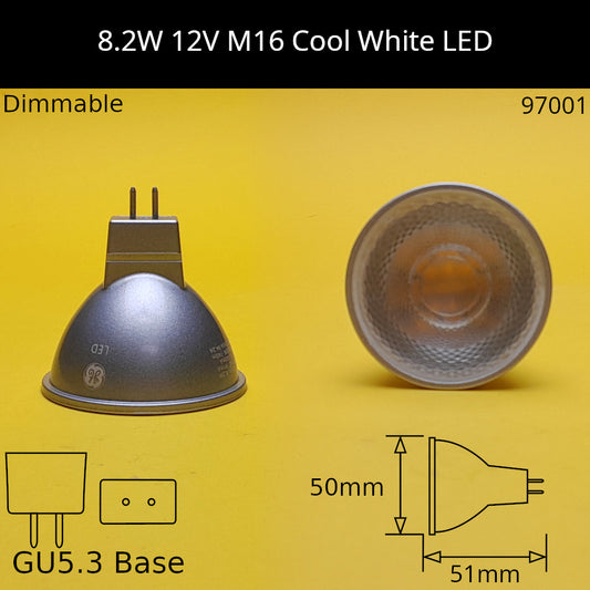4000K - Cool White - 840 / 8.2W - 740lm - Dimmable / 60