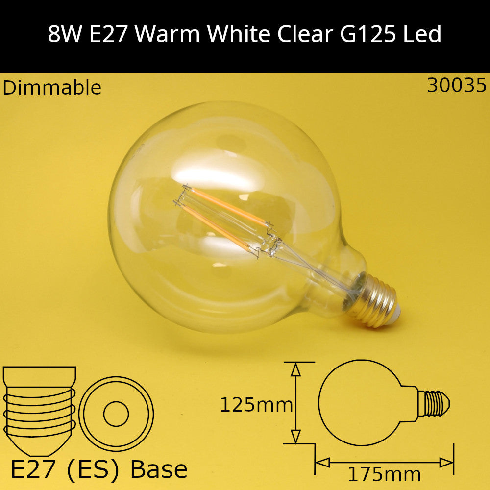 LED Clear Dolly Bulb