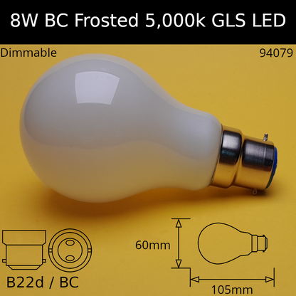 LED Filament Frosted GLS