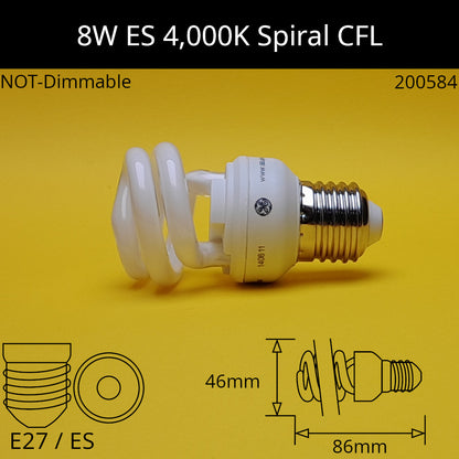 Compact Fluorescent Spiral