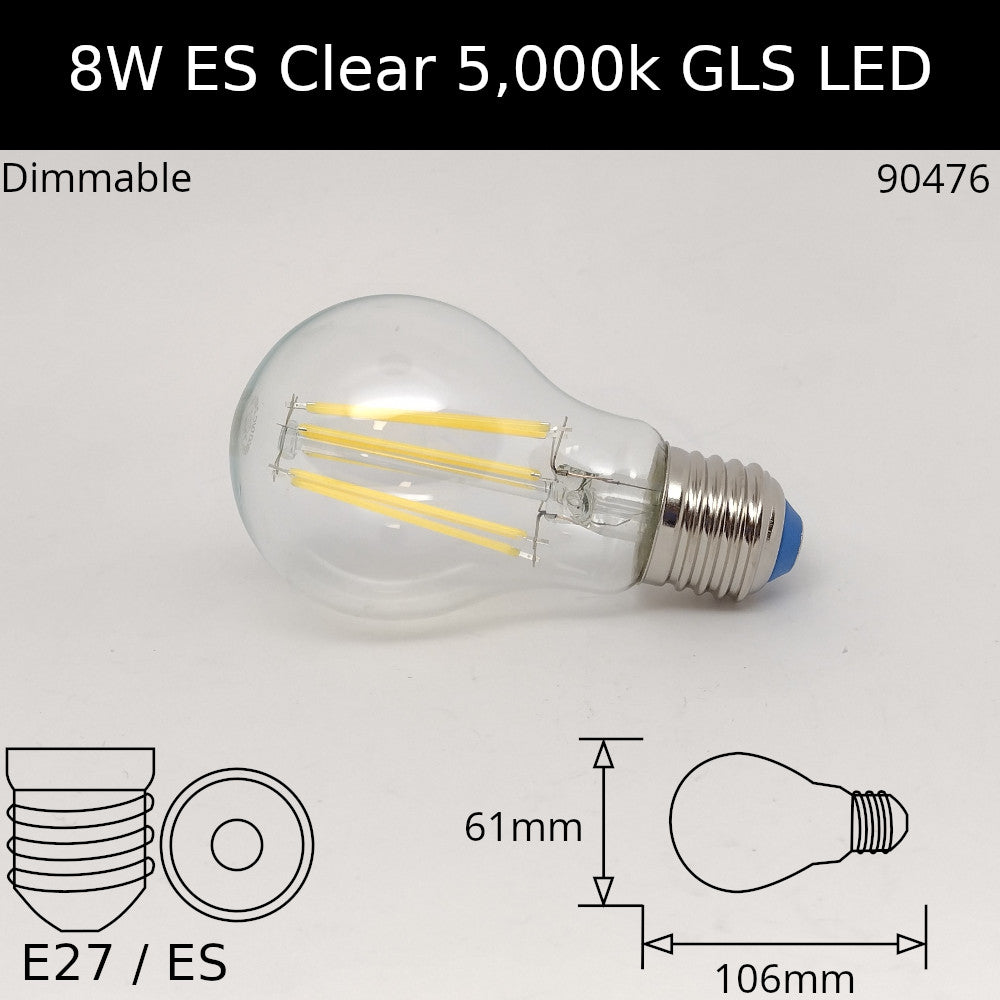 LED Filament Clear GLS