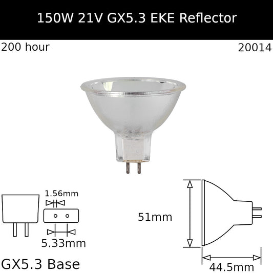 EKE 150W 21V GX5.3 - Osram Code 93638