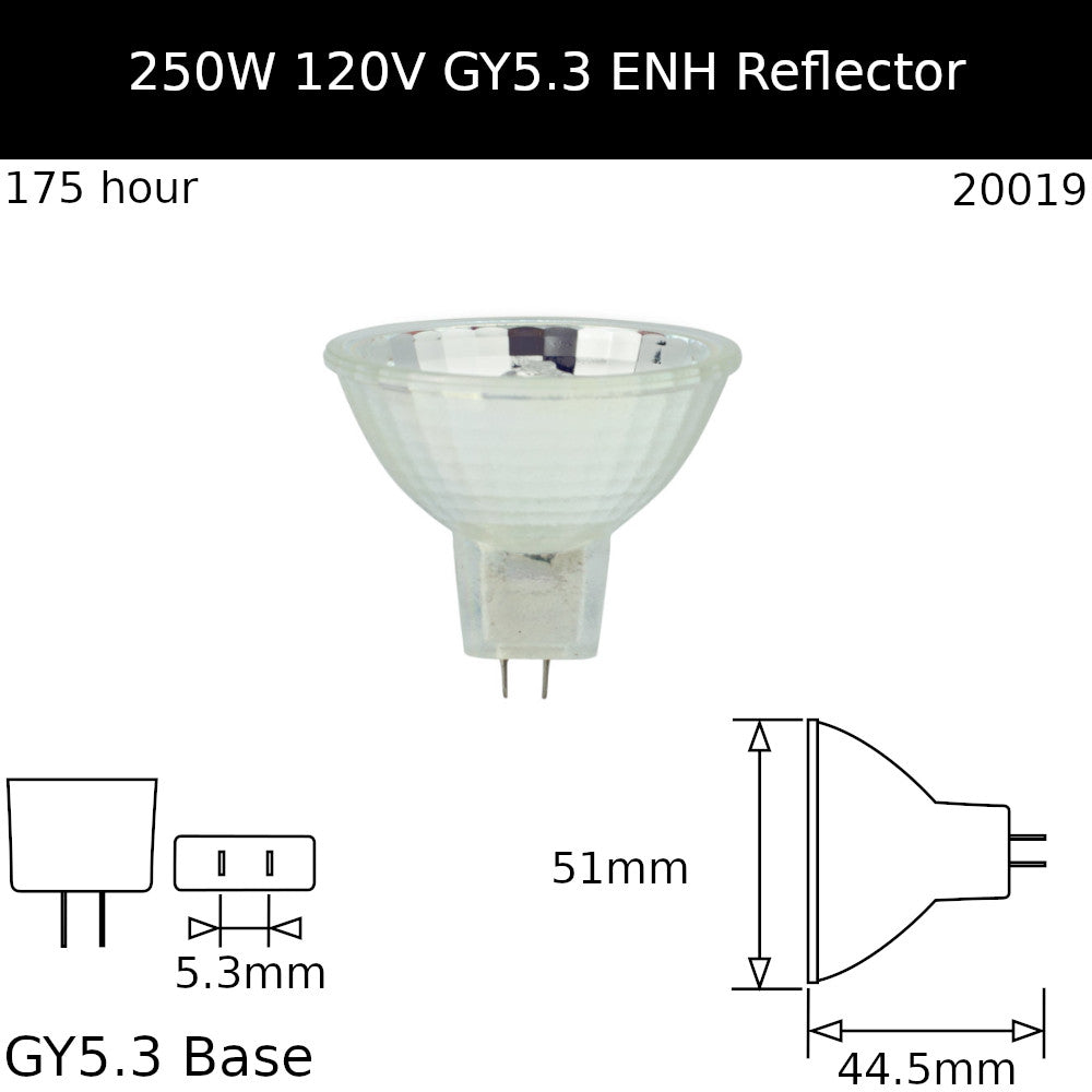 ENH 250W 120V GY5.3 - Osram Code 93506