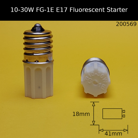 10-30W E17 Fluorescent Starter - FG-1E