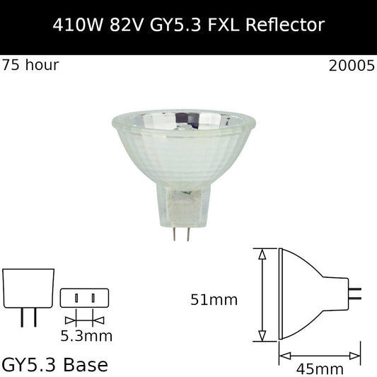 FXL 410W 82V GY5.3 - Osram Code 93526