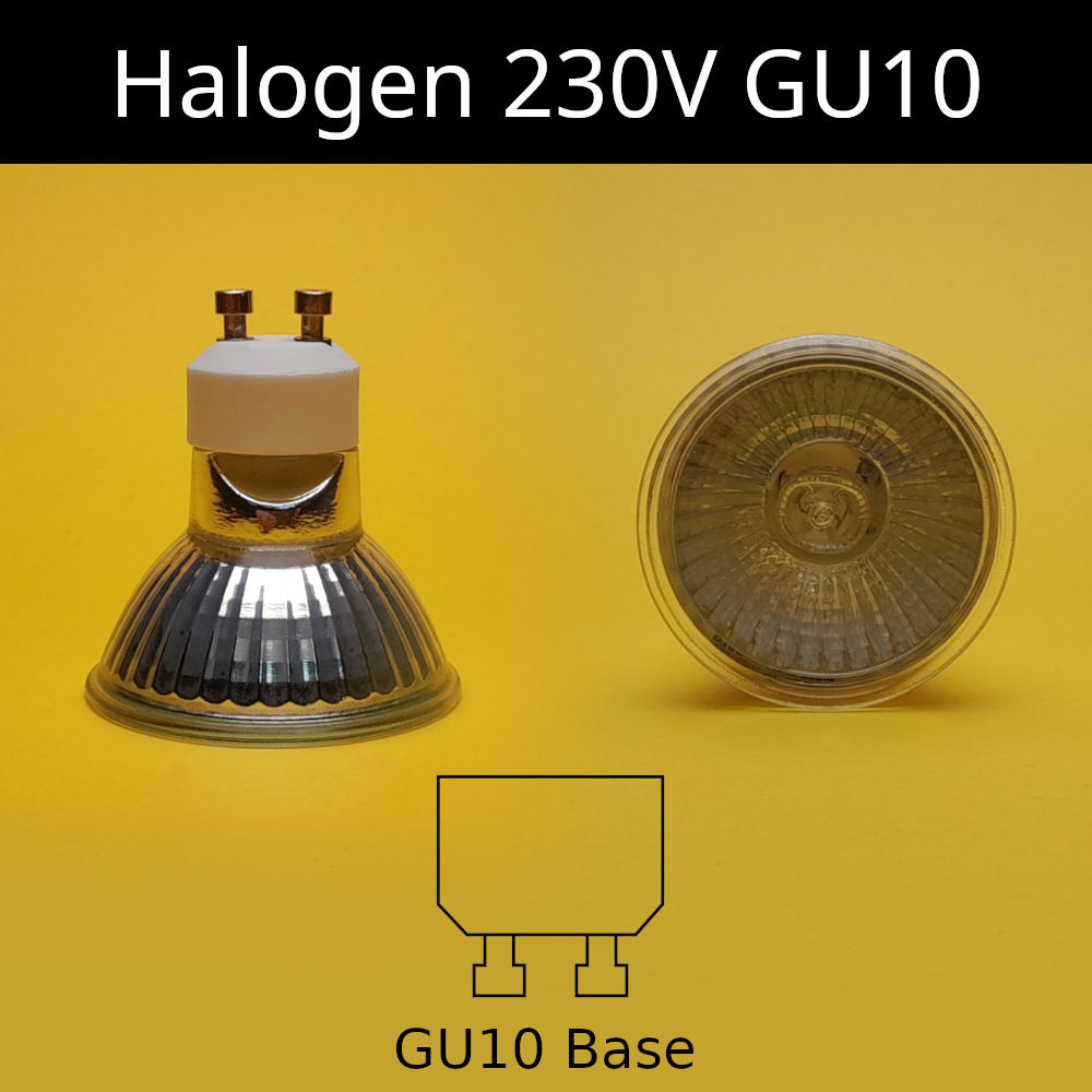 Halogen 240V Gu10 Reflectors