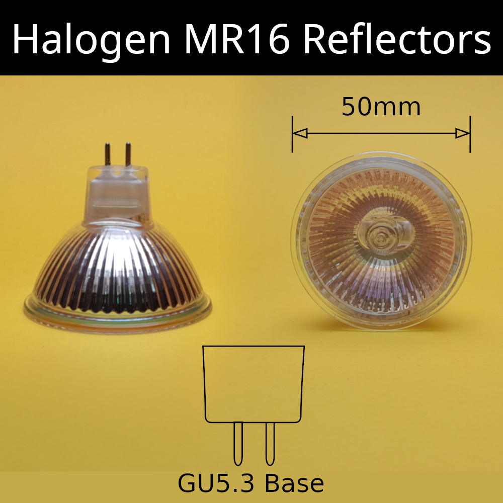 Halogen MR16 Reflectors