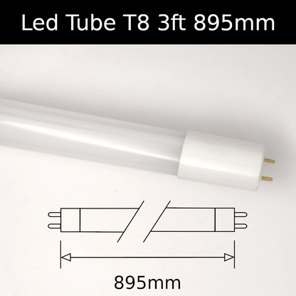 Led Tube T8 3ft 895mm