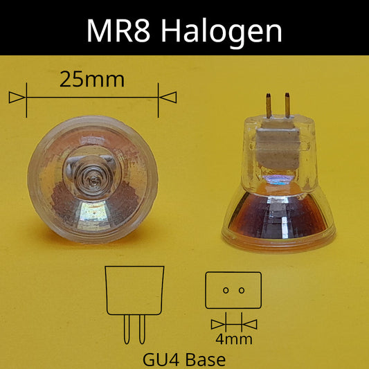 Halogen MR8 Reflectors
