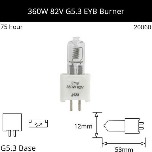 EYB 360W 82V G5.3 - Osram Code 54446