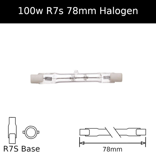 78mm / 100W - 1000hrs / No Discount Available