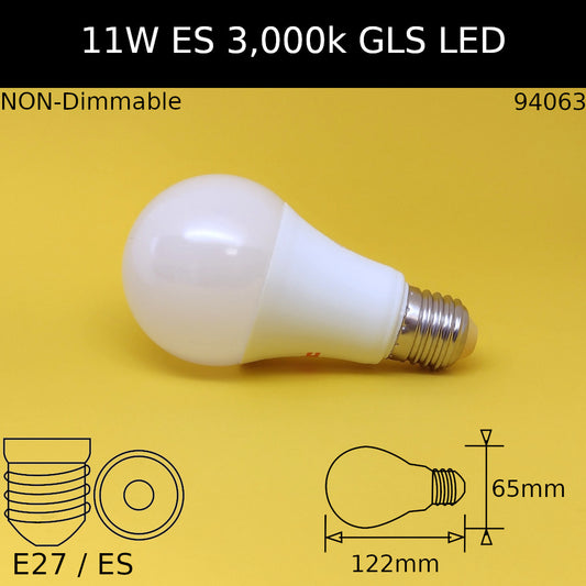 Warm White / No / 11w - 1100lm - 3000K