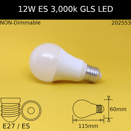 Warm White / No / 12W - 1050lm - 3000K