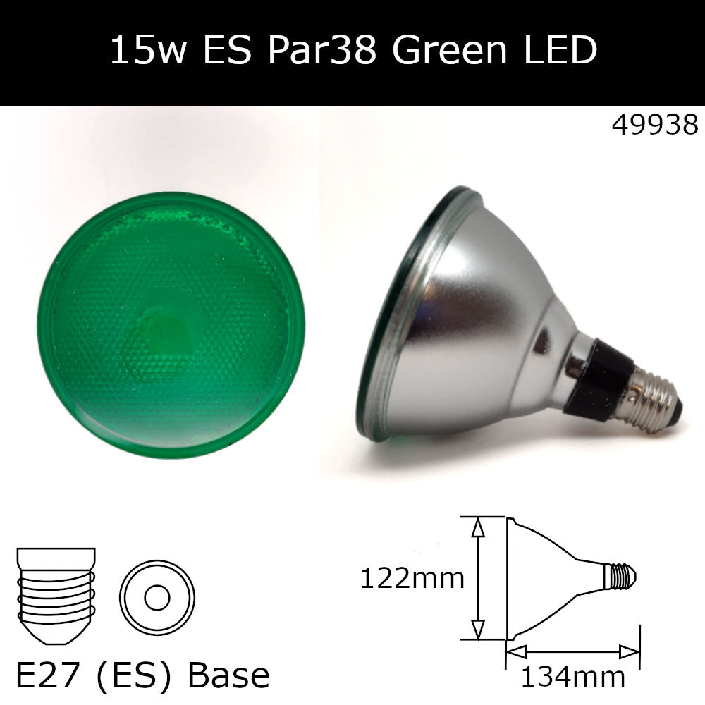 Coloured PAR38 Led – The Lightbulb Man
