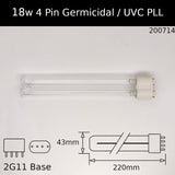 Fluorescent UVC Germicidal